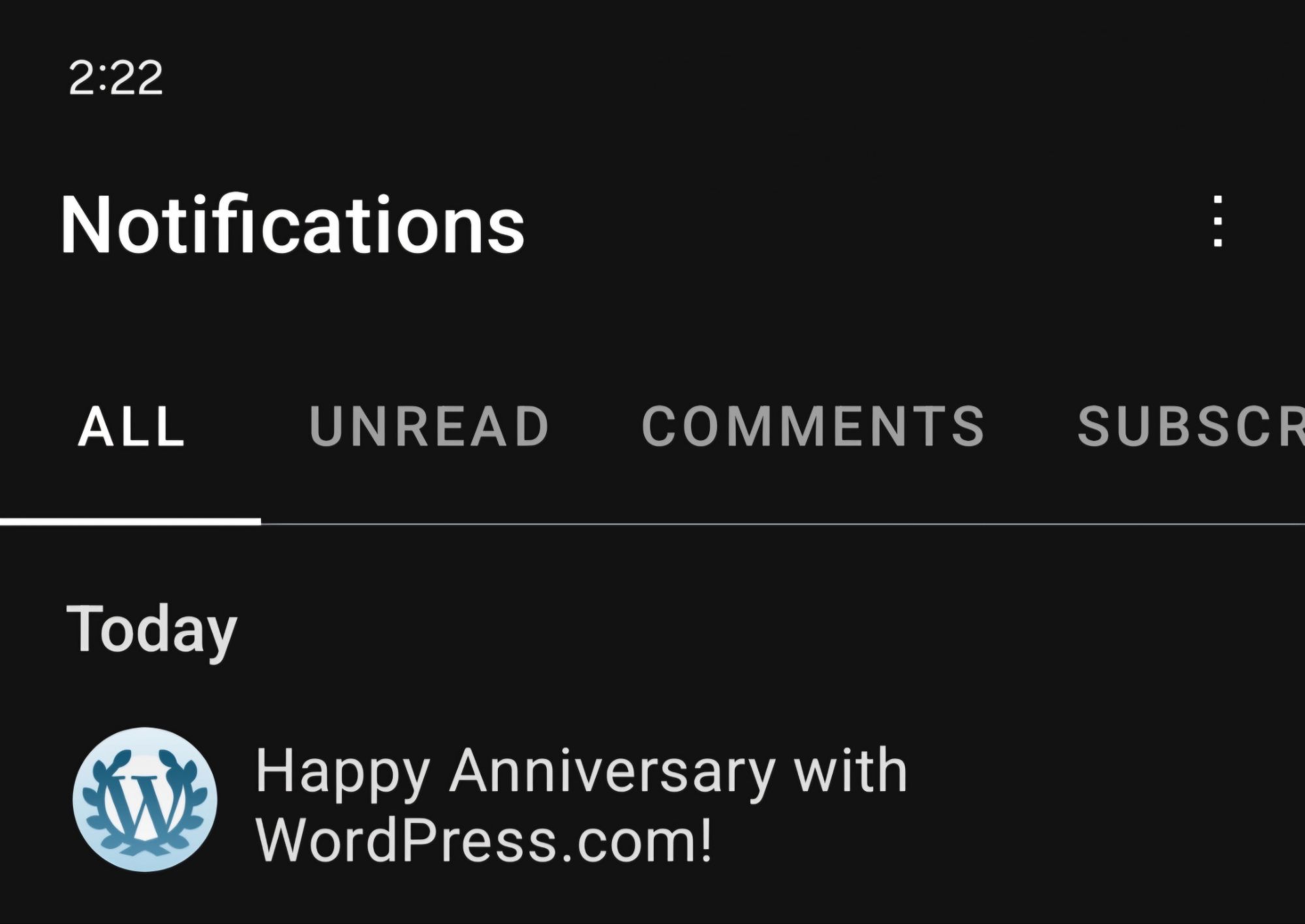 I’m Back! I’m Back!